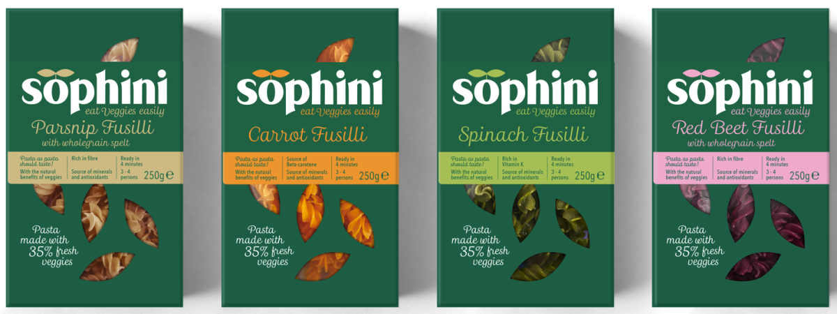 Sophini - Groentepasta